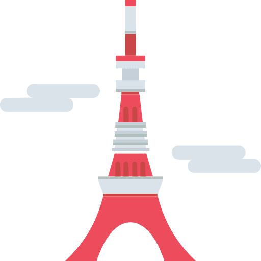 Tokyo Tower Emoji from EmojiTwo Colors Set
