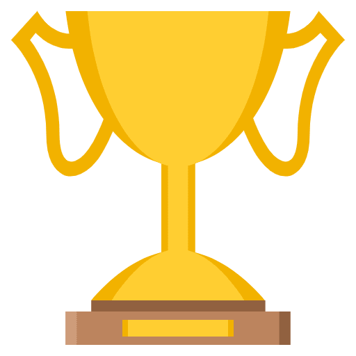 Trophy Emoji from EmojiTwo Colors Set