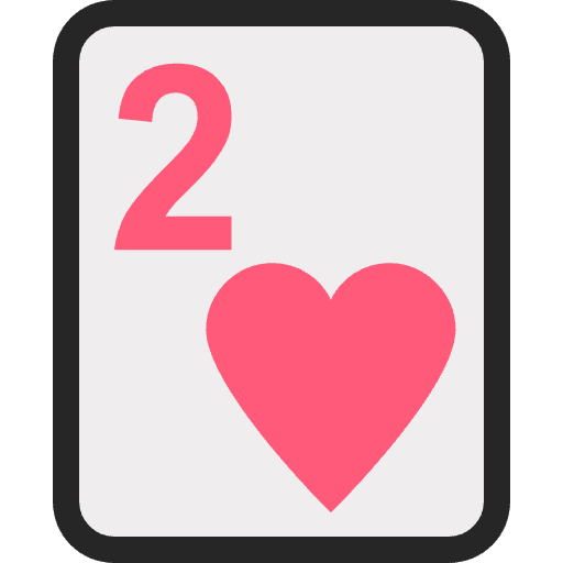 Two Of Hearts Element from EmojiTwo Colors Set