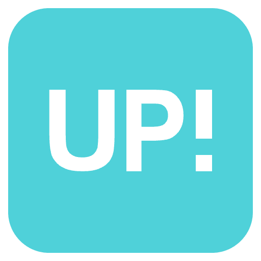 Up! Button Emoji from EmojiTwo Colors Set