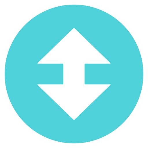 Up Down Arrow Emoji from EmojiTwo Colors Set