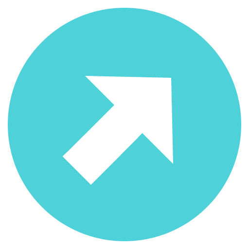 Up Right Arrow Emoji from EmojiTwo Colors Set