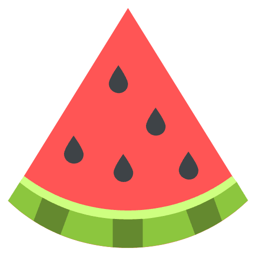 Watermelon Element from EmojiTwo Colors Set