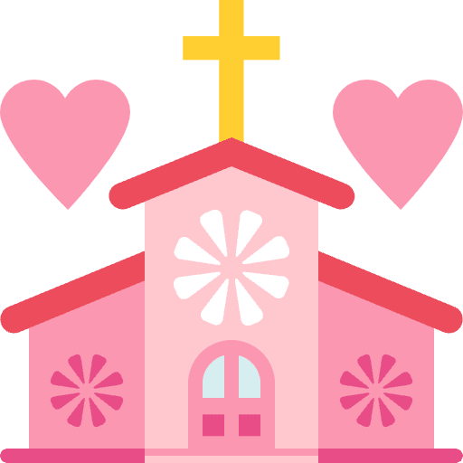 Wedding Element from EmojiTwo Colors Set