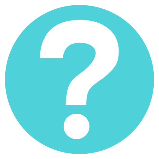 White Question Mark Emoji from EmojiTwo Colors Set