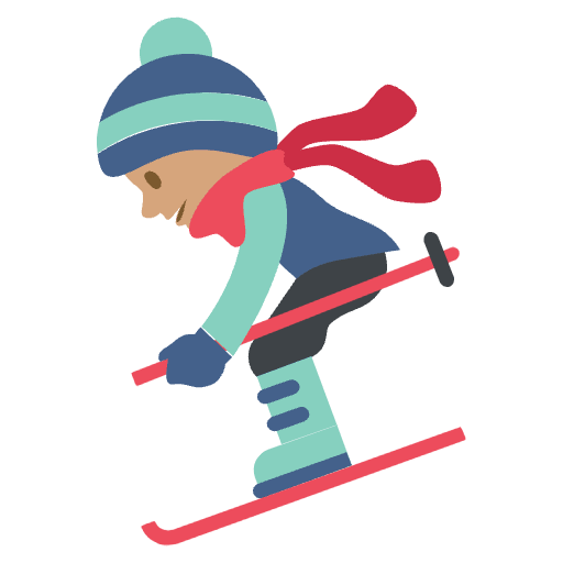 Winter Explorer Emoji from EmojiTwo Colors Set