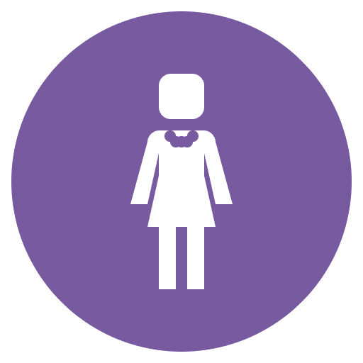 Women’s Room Emoji from EmojiTwo Colors Set