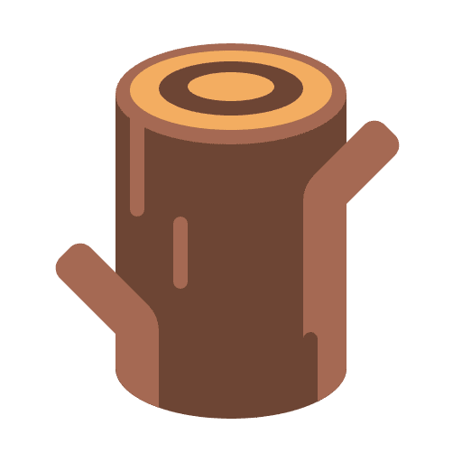 Wood Flat Element from Fluent Emoji Flat Set