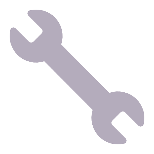Wrench Flat Emoji from Fluent Emoji Flat Set