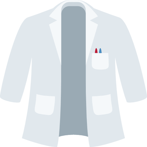 Lab Coat Emoji from Twemoji Emoji Set