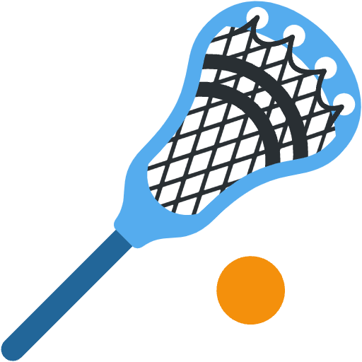 Lacrosse Emoji from Twemoji Set