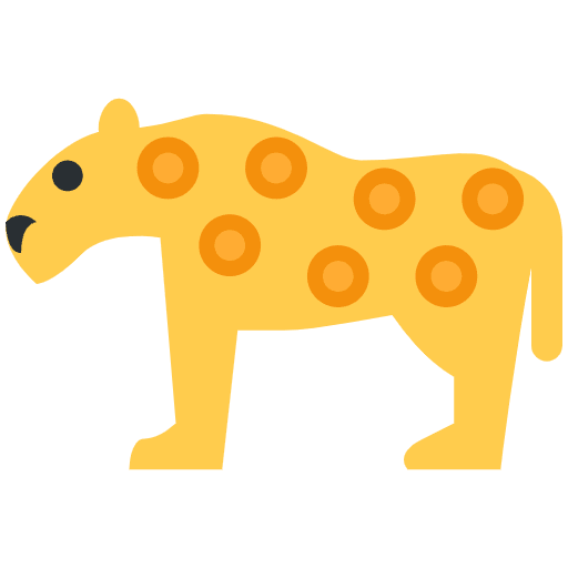 Leopard Emoji from Twemoji Emoji Set