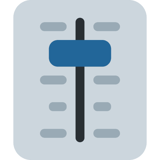 Level Slider Emoji from Twemoji Emoji Set