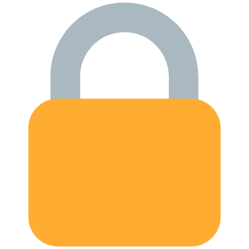 Locked Emoji from Twemoji Set