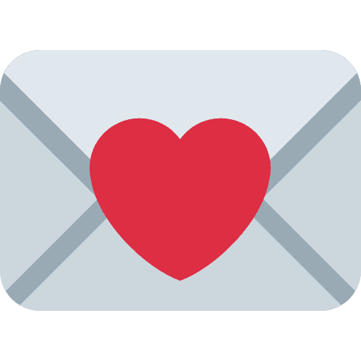 Love Letter Emoji from Twemoji Set