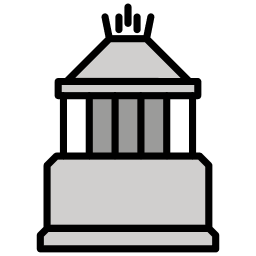 Mausoleum At Halicarnassus Emoji from OpenMoji Emoji Set