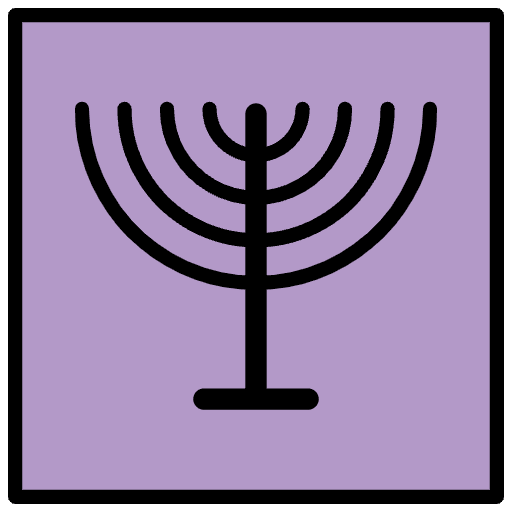 Menorah Element from OpenMoji Emoji Set