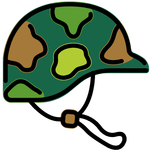 Military Helmet Element from OpenMoji Emoji Set
