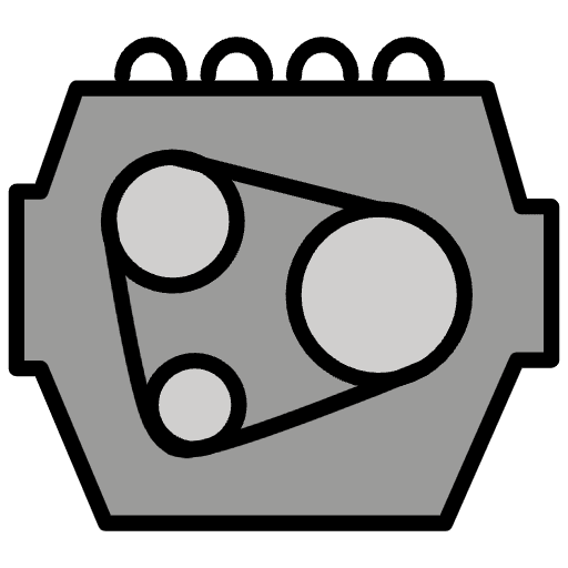 Motor Emoji from OpenMoji Emoji Set
