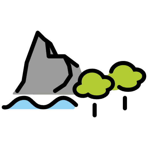 National Park Emoji from OpenMoji Emoji Set