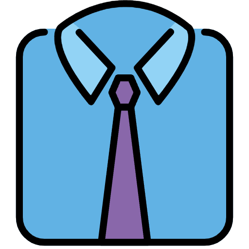 Necktie Element from OpenMoji Emoji Set