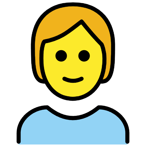 Person Emoji from OpenMoji Set