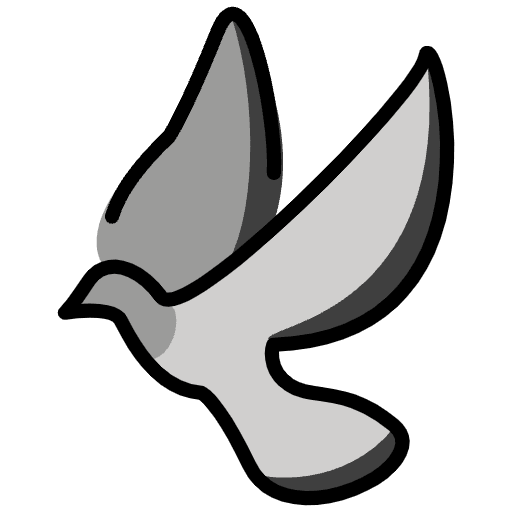 Pigeon Emoji from OpenMoji Set