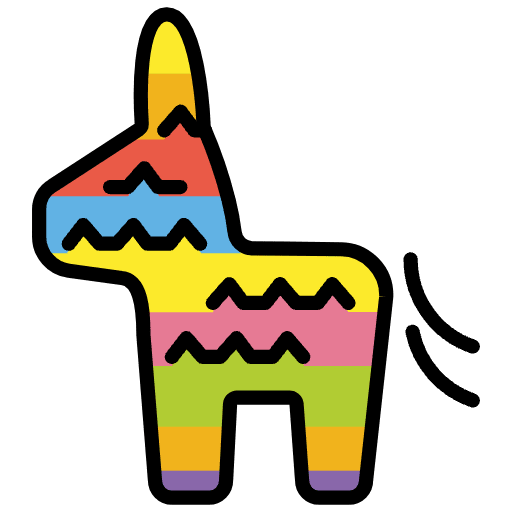Piñata Emoji from OpenMoji Emoji Set