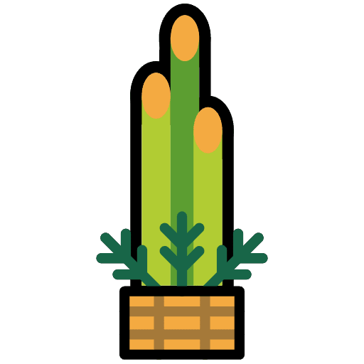 Pine Decoration Element from OpenMoji Emoji Set