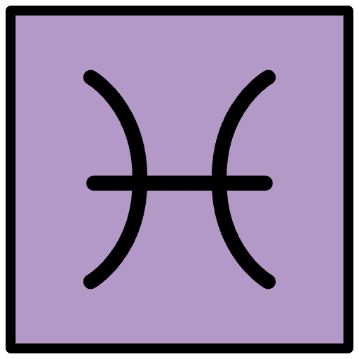 Pisces Emoji from OpenMoji Emoji Set