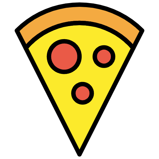 Pizza Emoji from OpenMoji Set