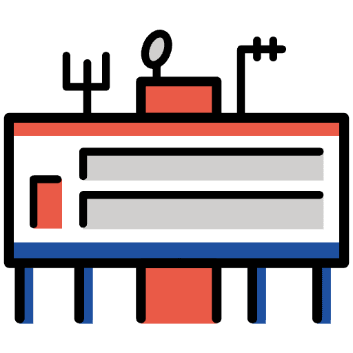 Polar Research Station Element from OpenMoji Emoji Set