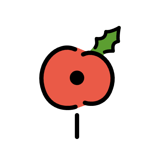 Poppy Emoji from OpenMoji Emoji Set