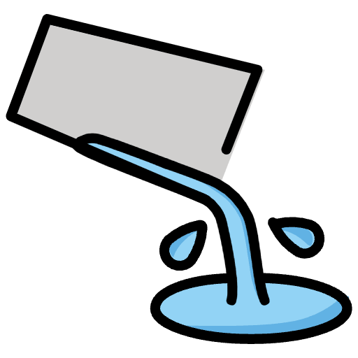 Pouring Liquid Emoji from OpenMoji Set