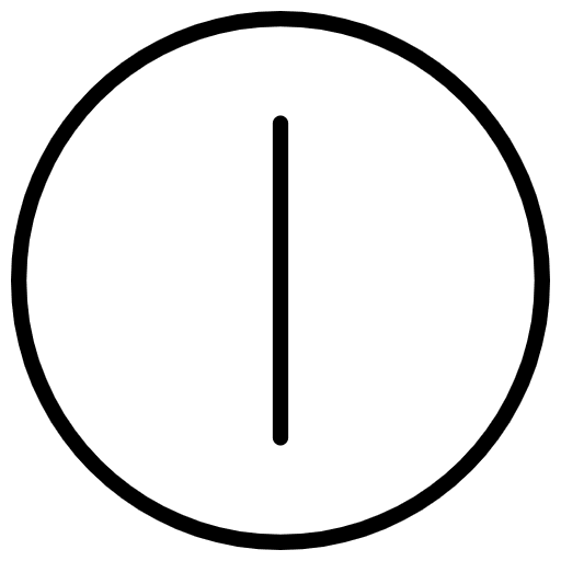 Power On Off Symbol Emoji from OpenMoji Emoji Set