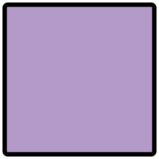 Purple Square Emoji from OpenMoji Emoji Set