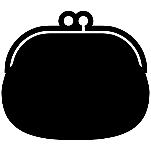 Purse High Contrast Element from Fluent Emoji High Contrast Set