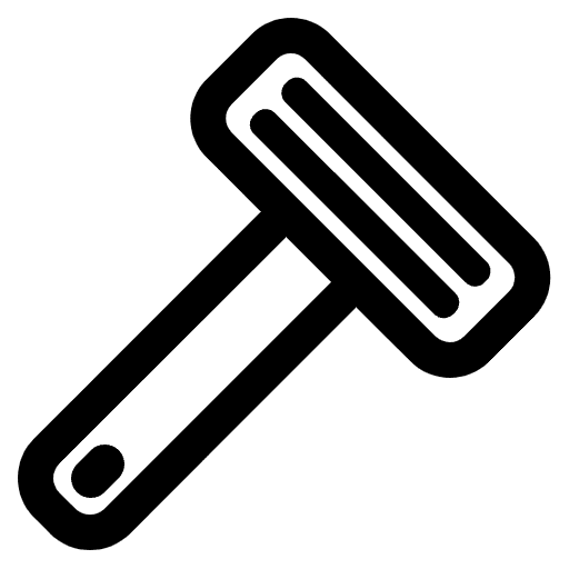 Razor High Contrast Emoji from Fluent Emoji High Contrast Set