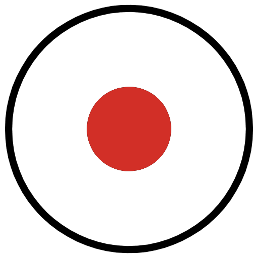 Record Button Emoji from OpenMoji Emoji Set
