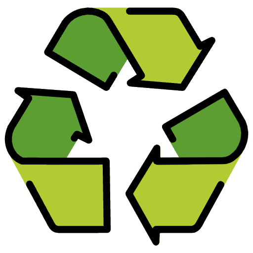 Recycling Symbol Emoji from OpenMoji Set