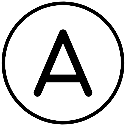 Regional Indicator A Emoji from OpenMoji Emoji Set