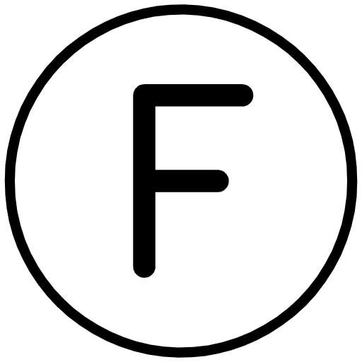 Regional Indicator F Element from OpenMoji Emoji Set