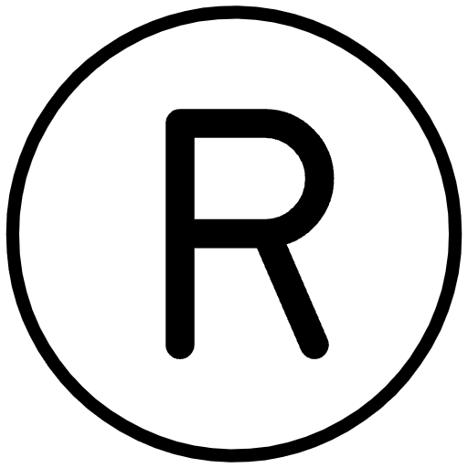 Regional Indicator R Element from OpenMoji Emoji Set