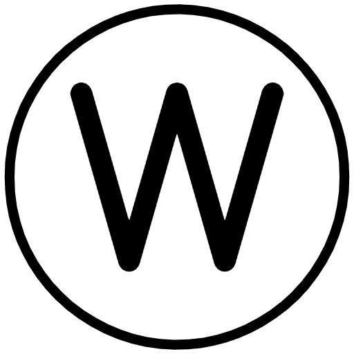 Regional Indicator W Emoji from OpenMoji Emoji Set