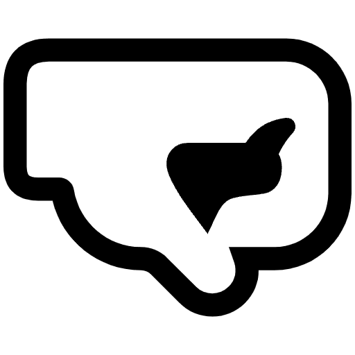 Right Facing Fist High Contrast Default Element from Fluent Emoji High Contrast Set