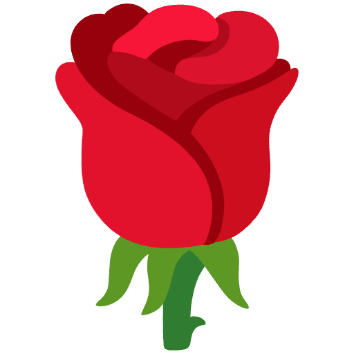 Rose Emoji from Noto Emojis Set