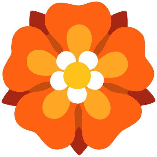 Rosette Emoji from Noto Emojis Set
