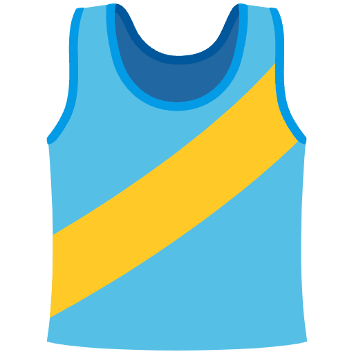 Running Shirt Emoji from Noto Emoji Set