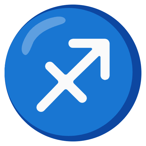 Sagittarius Emoji from Noto Emojis Set