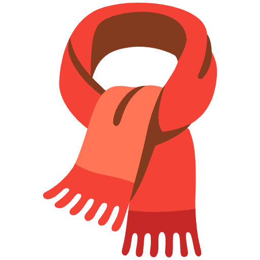 Scarf Emoji from Noto Emoji Set